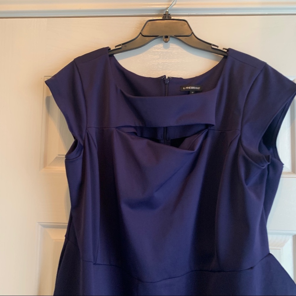 Lane Bryant Blue Dress - Picture 2 of 8